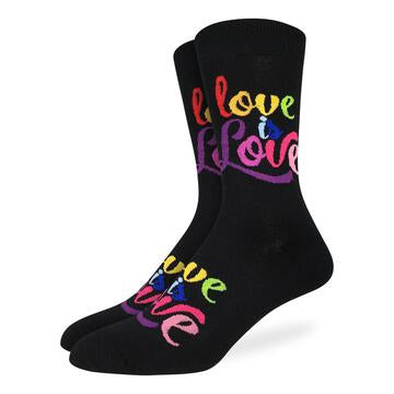 Sock, GL Crew Patterned