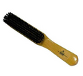 Kent K-CG1 Clothes Brush with Cherrywood Handle and Pure Black Bristle