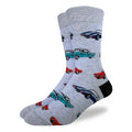 Good Luck Sock, Crew Patterned