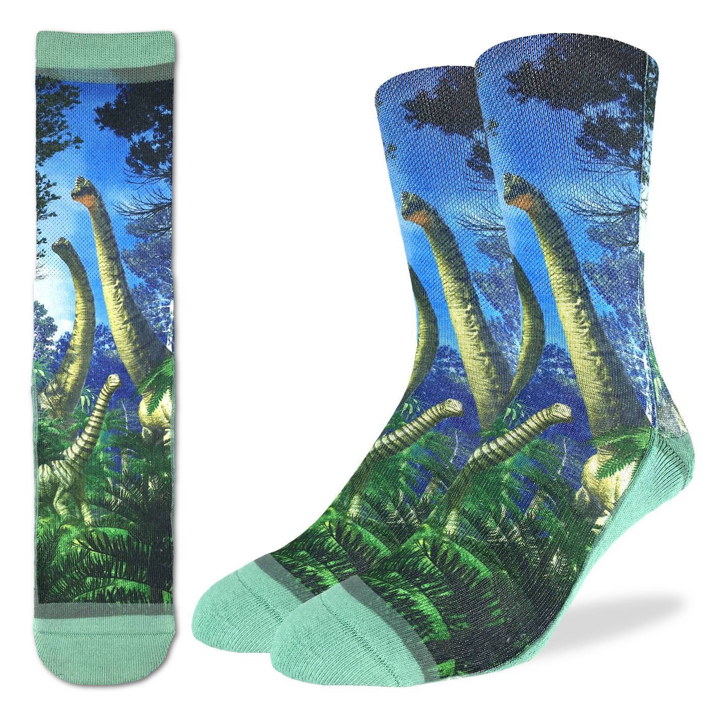 Sock, GL Active Fit "Dinos"
