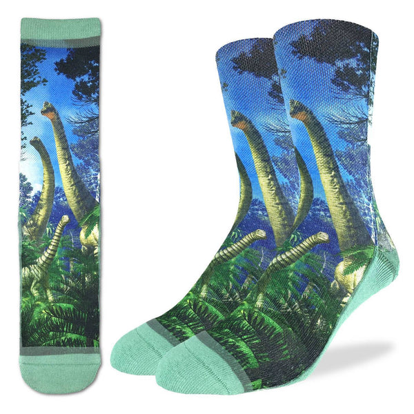 Good Luck Sock, Active Fit "Dinos"