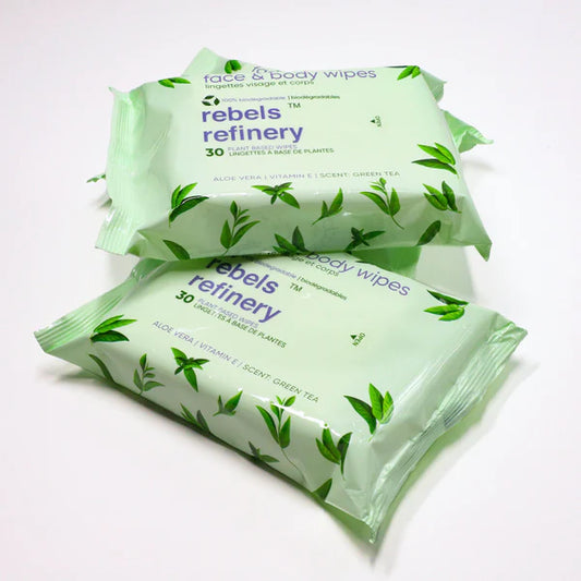 Face & Body Wipes, Biodegradable